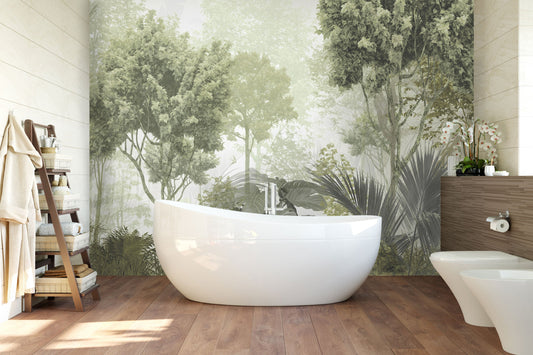 Natural woods Mural