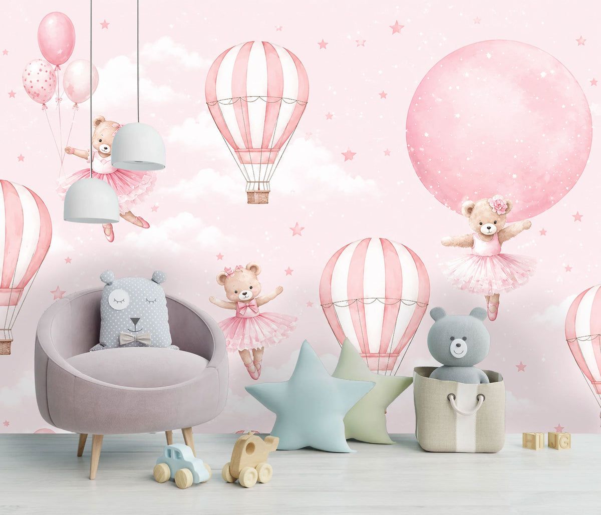 Pink Sweetie Pie Mural