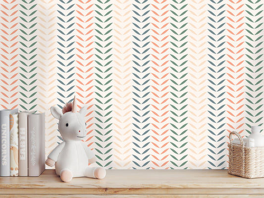 Quatro Chevron Wallpaper