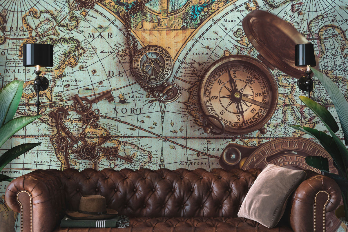 Range Map Mural