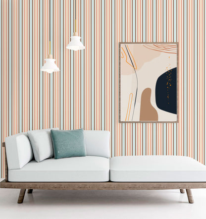 Retro Lines Wallpaper