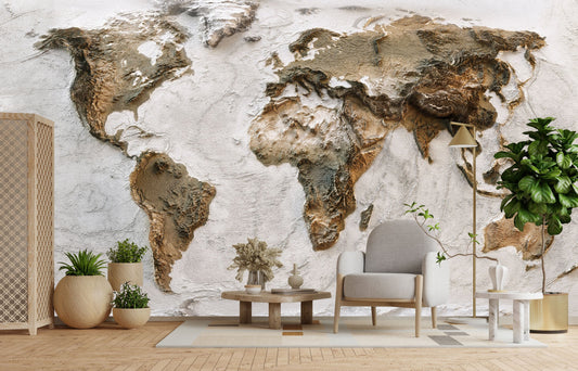 Rocky Map Mural