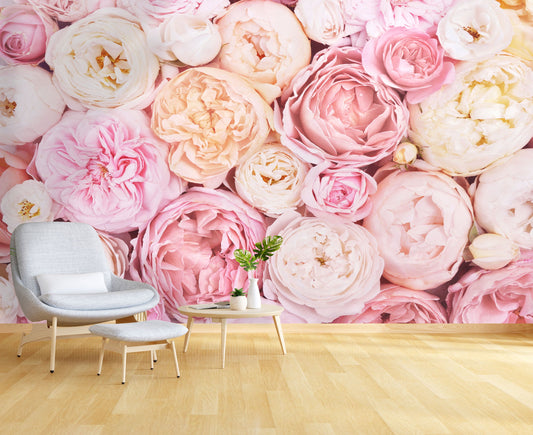 Rose Corsage Mural