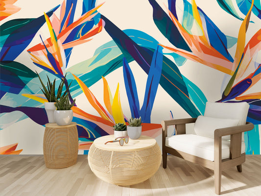 Sheena Strelitzia Mural