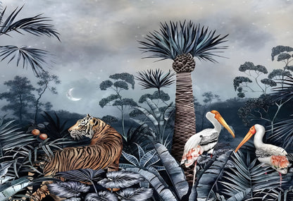 Tiger Trio Mural