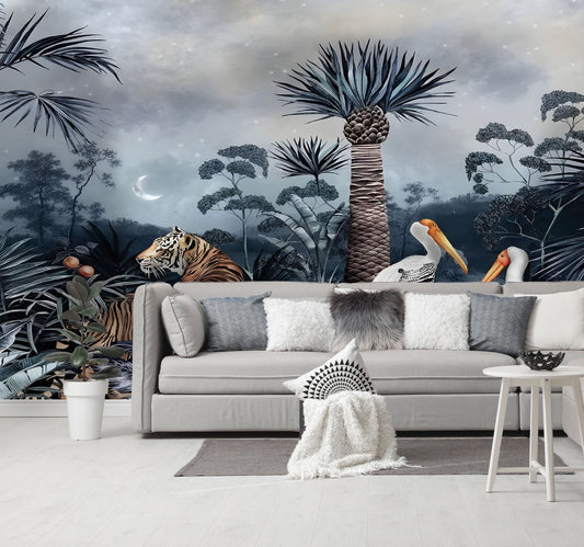 Tiger Trio Mural