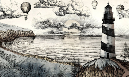 Todrock Lighthouse Mural