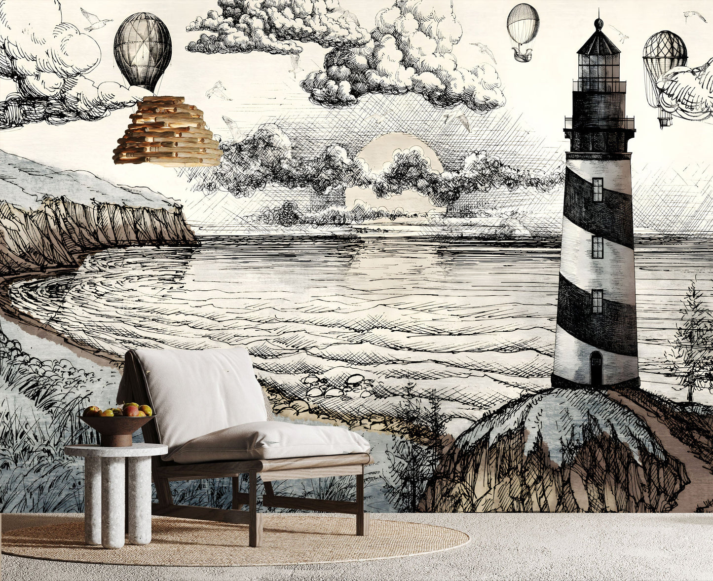 Todrock Lighthouse Mural