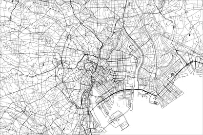 Tokyo Map Mural