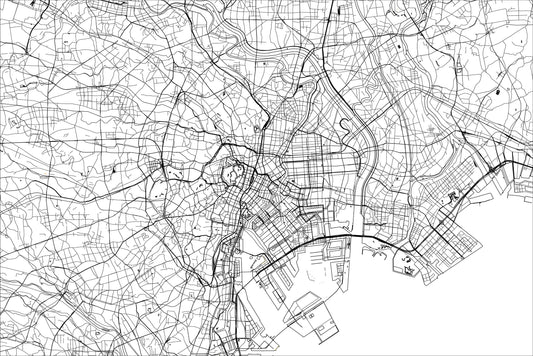 Tokyo Map Mural