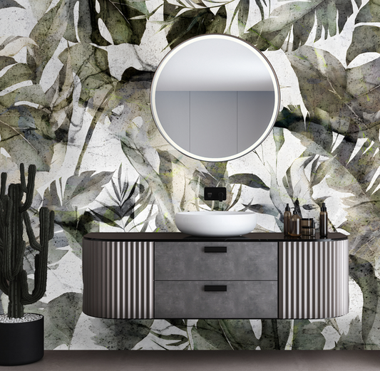 Watercolour Folium Mural
