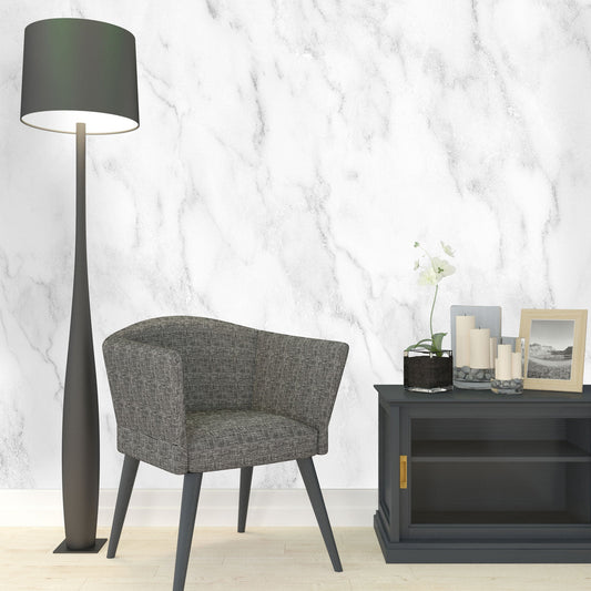 White Marble Mural
