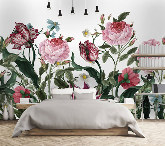 Wild Blooms Mural