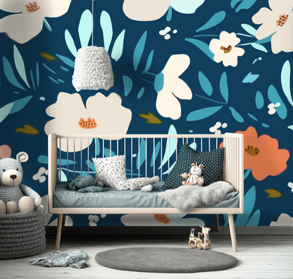 Wild Flower Meadow Mural