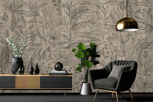 Botanical Encyclopedia Mural