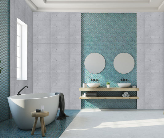 Industrial Grey Slab Mural