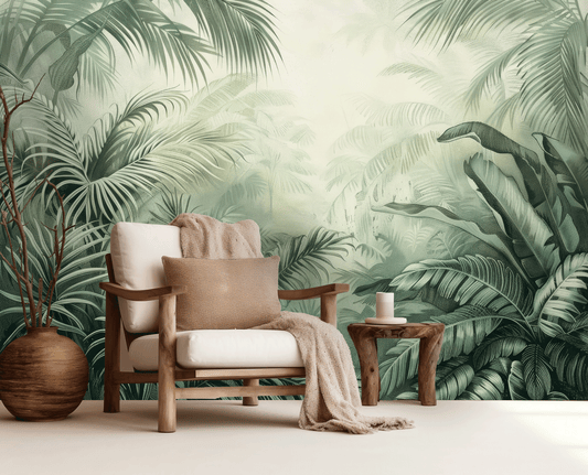 Luxuriant Forest Mural
