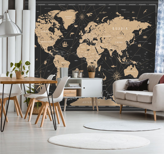 Midnight Maps Mural